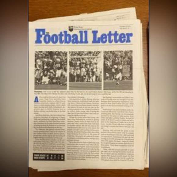 Every Penn State Football Letter from 1990 to 2012 - Picture 3 of 5